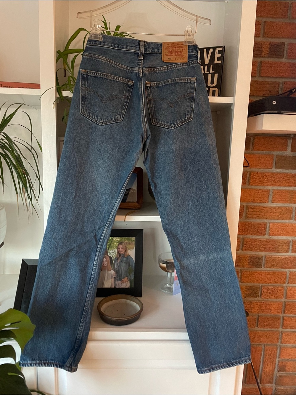 Levi's 501 Jeans — Classic Blue Denim